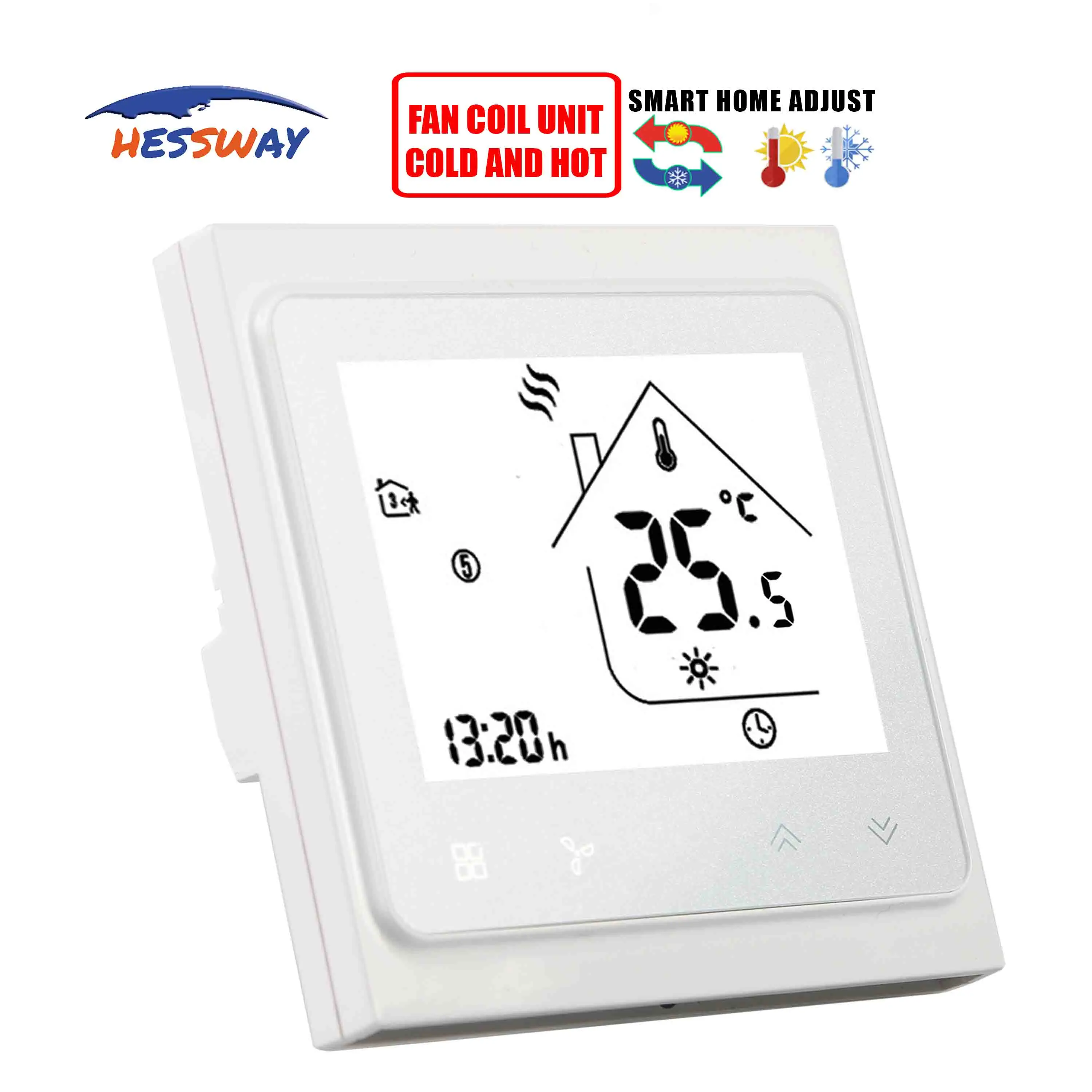 24V/95~240V 2pipe 4pipe temperature control thermostat degrees for heat cool temp
24V/95~240V 2pipe 4pipe temperature control thermostat degrees for heat cool temp