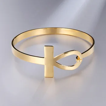 WT-REB005 Simple Stainless Steel Ancient Egyptian Cross Bracelet Life Symbol Pharaoh Anka Symbol Bracelet Fashion Jewelry
WT-REB005 Simple Stainless Steel Ancient Egyptian Cross Bracelet Life Symbol Pharaoh Anka Symbol Bracelet Fashion Jewelry