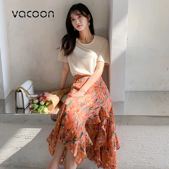 Female Summer Skirt Casual Floral Midi Casual Korean Chiffon Midi Streetwear Skirt
Female Summer Skirt Casual Floral Midi Casual Korean Chiffon Midi Streetwear Skirt