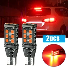 2pcs T15 921 912 Flash Strobe Pure Red LED Center High Mount Stop 3RD Brake Stop Light Bulbs Prevent Car Traffic Accident
2pcs T15 921 912 Flash Strobe Pure Red LED Center High Mount Stop 3RD Brake Stop Light Bulbs Prevent Car Traffic Accident