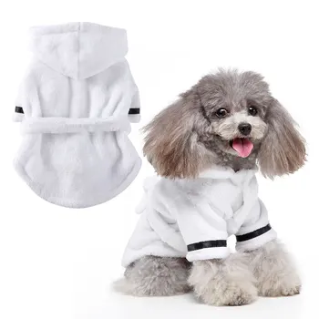 Pet Dog Bathrob Dog Pajamas Sleeping Clothes Soft Pet Bath Drying Towel Clothes for for Puppy Dogs Cats Pet Accessories
Pet Dog Bathrob Dog Pajamas Sleeping Clothes Soft Pet Bath Drying Towel Clothes for for Puppy Dogs Cats Pet Accessories