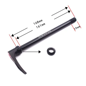 Black Thru Axle Metal Cycling Component 142x12MM Mountain Bike Bicycle 100*12 / 142*12 Road Bike Front / Rear Wheel Skewers
Black Thru Axle Metal Cycling Component 142x12MM Mountain Bike Bicycle 100*12 / 142*12 Road Bike Front / Rear Wheel Skewers