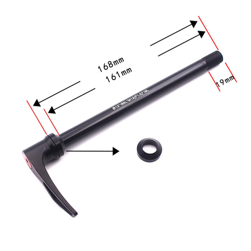 Black Thru Axle Metal Cycling Component 142x12MM Mountain Bike Bicycle 142*12 Rear Wheel Skewers Bicycle Accessories Parts
Black Thru Axle Metal Cycling Component 142x12MM Mountain Bike Bicycle 142*12 Rear Wheel Skewers Bicycle Accessories Parts