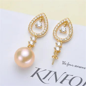 NEW ARRIVAL 925 Sterling Silver Earrings Mountings Findings Settings Jewelry Parts Fittings Accessories for Pearls Beads Stones 
NEW ARRIVAL 925 Sterling Silver Earrings Mountings Findings Settings Jewelry Parts Fittings Accessories for Pearls Beads Stones