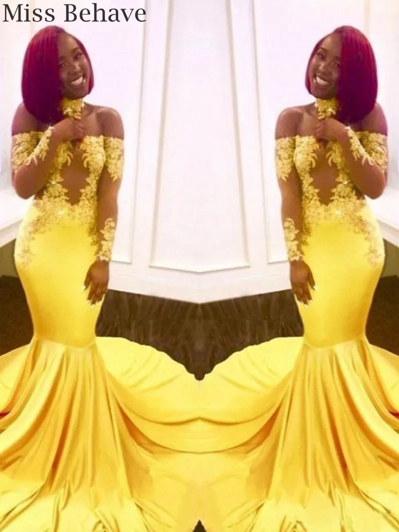 DD JYOY Yellow Evening Dress with Long Train Lace Body Long Sleeve Evenin Dress Elegant Party Gowns Plus Size Gown
DD JYOY Yellow Evening Dress with Long Train Lace Body Long Sleeve Evenin Dress Elegant Party Gowns Plus Size Gown