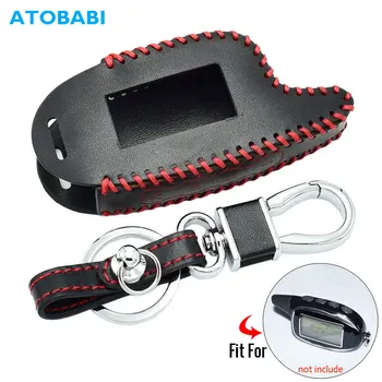 M7 Leather Car Key Case For Magicar M7 M561 M101AS Two Way Car Alarm Remote Controller Cover M561 LCD Transmitter Keychain Bag
M7 Leather Car Key Case For Magicar M7 M561 M101AS Two Way Car Alarm Remote Controller Cover M561 LCD Transmitter Keychain Bag