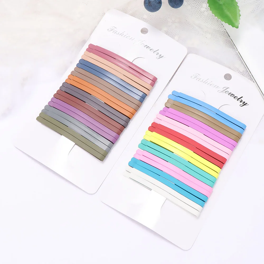 20 pcs/set Women Candy Color Hairpins Hair Grips Barrette For Daily Use Salon Hair Clips Headwear Korean Style
20 pcs/set Women Candy Color Hairpins Hair Grips Barrette For Daily Use Salon Hair Clips Headwear Korean Style