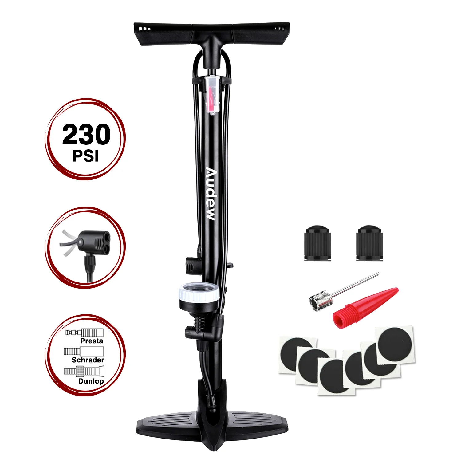 Pump for bike Bicycle Air Pump Tire Inflator With Barometer Floor Type Riding Bike High-pressure Pump Cycling Accessories
Pump for bike Bicycle Air Pump Tire Inflator With Barometer Floor Type Riding Bike High-pressure Pump Cycling Accessories