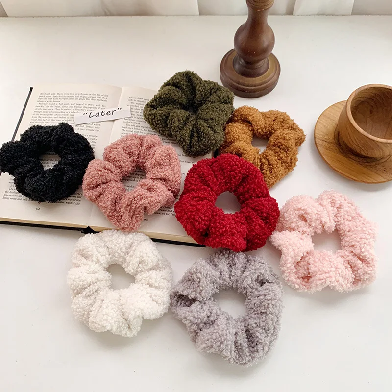 1PC Lovely Scrunchies Hair Ring lambswool Plush Hairband Sweet Elastic Hair Rope Ponytail Holder Woman Girls Hair Accessories
1PC Lovely Scrunchies Hair Ring lambswool Plush Hairband Sweet Elastic Hair Rope Ponytail Holder Woman Girls Hair Accessories