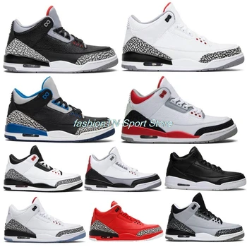 Retro 3 Better Red Cement 3s True Blue UNC Animal Instinct Basketball Shoes Men Katrina JTH Tinkers Grateful Sneakers SIZE 45 46
Retro 3 Better Red Cement 3s True Blue UNC Animal Instinct Basketball Shoes Men Katrina JTH Tinkers Grateful Sneakers SIZE 45 46