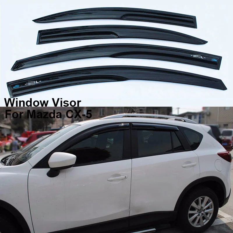 4pcs Deflector-Cover Window Visor Shade Vent Wind Rain Deflector Guards For Mazda CX-5
4pcs Deflector-Cover Window Visor Shade Vent Wind Rain Deflector Guards For Mazda CX-5