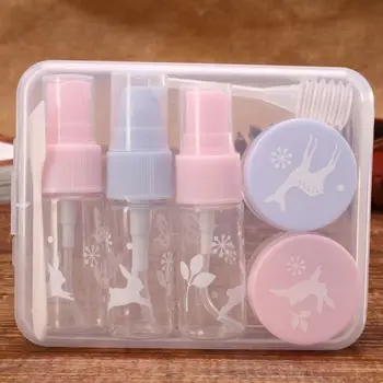 7Pcs Travel Empty Bottle Set Portable Refillable Makeup Cosmetic Spray Pump Containers Cream Box Lotion Liquid Dispenser
7Pcs Travel Empty Bottle Set Portable Refillable Makeup Cosmetic Spray Pump Containers Cream Box Lotion Liquid Dispenser
