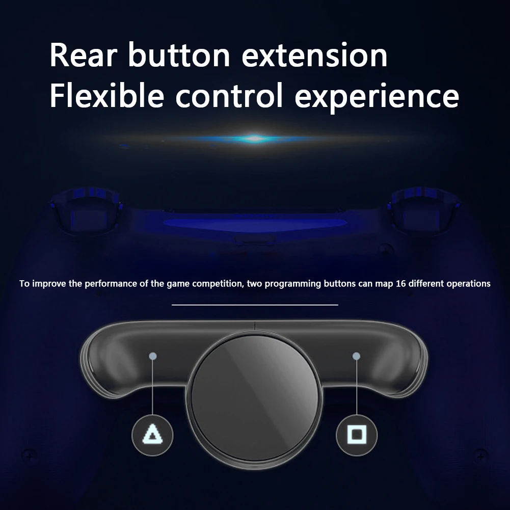 for Joystick Back Rear Button Attachment Extension Key Replacement Connector for SONY PS4 PlayStation4 Gamepad Accessories
for Joystick Back Rear Button Attachment Extension Key Replacement Connector for SONY PS4 PlayStation4 Gamepad Accessories