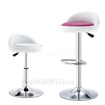 Bar Chair Modern Simple Bar Chair Lifting Rotary Backrest Chair Household High Stand Bar Nail Bench
Bar Chair Modern Simple Bar Chair Lifting Rotary Backrest Chair Household High Stand Bar Nail Bench