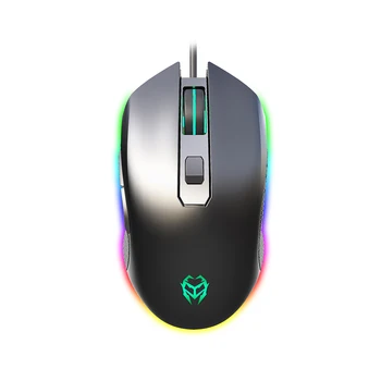 Kingangjia G530 Optical Esport Gaming Mouse Adjustable 6400DPI LED Breathing Light USB Wired Mouse for Mac Laptop PC
Kingangjia G530 Optical Esport Gaming Mouse Adjustable 6400DPI LED Breathing Light USB Wired Mouse for Mac Laptop PC
