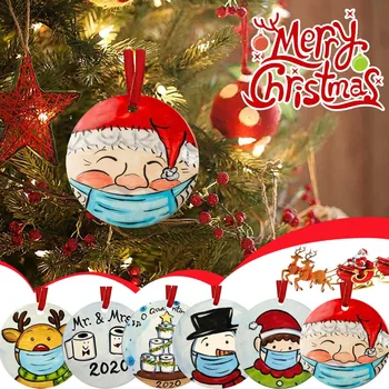 Christmas Ornaments Cute Santa Clause Wearing Mask Handmade Tree Decoration Creative Christmas Tree Decorations
Christmas Ornaments Cute Santa Clause Wearing Mask Handmade Tree Decoration Creative Christmas Tree Decorations