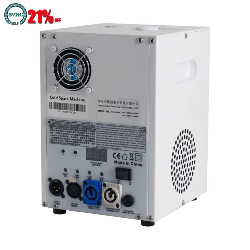 600W Cold Spark Machine DMX Remote Cold Fireworks Fountain Stage Spark Machine For Wedding Party Show
600W Cold Spark Machine DMX Remote Cold Fireworks Fountain Stage Spark Machine For Wedding Party Show