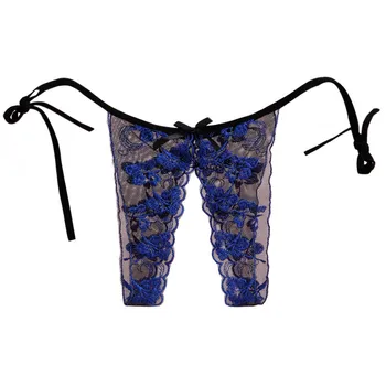 Women Sexy Solid Color Panties Hollow Out Low Waist Openwork G-string Panties Embroidery Belt Open Thong Panties 
Women Sexy Solid Color Panties Hollow Out Low Waist Openwork G-string Panties Embroidery Belt Open Thong Panties