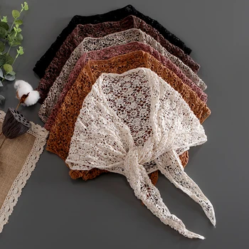 Daisy flower shaped hollow out lace scarf original design lolita scarf
Daisy flower shaped hollow out lace scarf original design lolita scarf