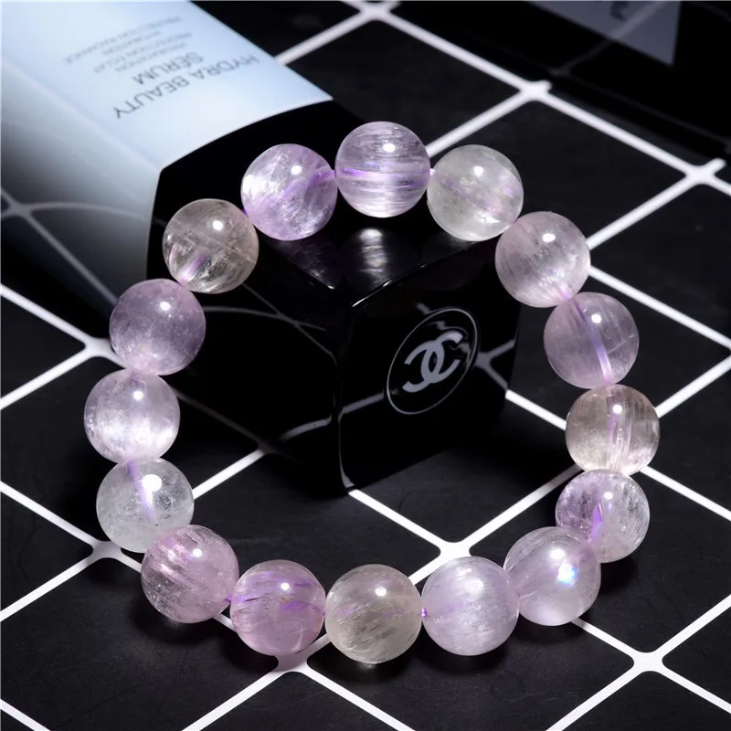 Natural Purple Kunzite Quartz Crystal Bracelet Yellow Kunzite 11mm 10mm 9mm 8mm 7mm Clear Round Beads Kunzite Cat Eye AAAAAA
Natural Purple Kunzite Quartz Crystal Bracelet Yellow Kunzite 11mm 10mm 9mm 8mm 7mm Clear Round Beads Kunzite Cat Eye AAAAAA
