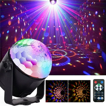Led Disco Light Stage Sound Activated Mini Rotating Disco Ball Laser Projector RGB Light for DJ Club Christmas Party Wedding
Led Disco Light Stage Sound Activated Mini Rotating Disco Ball Laser Projector RGB Light for DJ Club Christmas Party Wedding