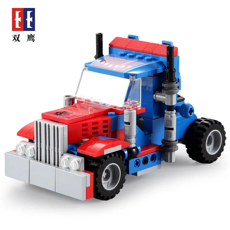Double e C52019 Giant Truck Children'S Educational Assembled Robot Click Building Blocks Pull Back Car Transformer Toy Car
Double e C52019 Giant Truck Children'S Educational Assembled Robot Click Building Blocks Pull Back Car Transformer Toy Car