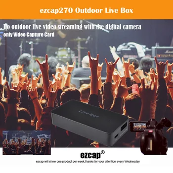 Grabber Video Card Camera Outdoor HDMI USB 2.0 1080p60 Live Streaming Broadcast Game Aluminum Alloy For IOS For Android
Grabber Video Card Camera Outdoor HDMI USB 2.0 1080p60 Live Streaming Broadcast Game Aluminum Alloy For IOS For Android