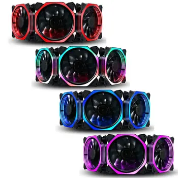 1PC 12cm Double Aperture Multi-colored Silent LED Computer Case PC Cooling Fan 12V Cooling Fan
1PC 12cm Double Aperture Multi-colored Silent LED Computer Case PC Cooling Fan 12V Cooling Fan