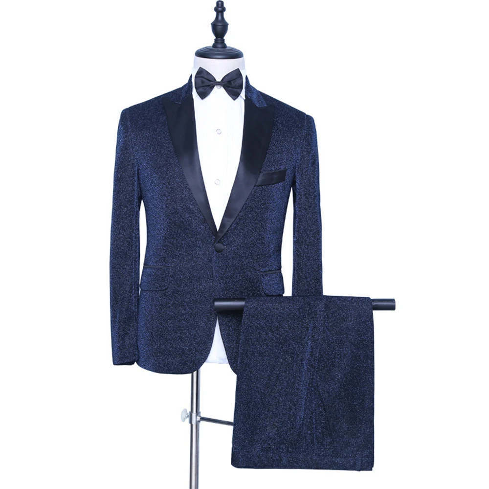 Men Three-piece Suit Coat+Pant+Tie British Stage Wedding Party Suits Fashion Solid Color Slim Costume Homme No Shirt
Men Three-piece Suit Coat+Pant+Tie British Stage Wedding Party Suits Fashion Solid Color Slim Costume Homme No Shirt