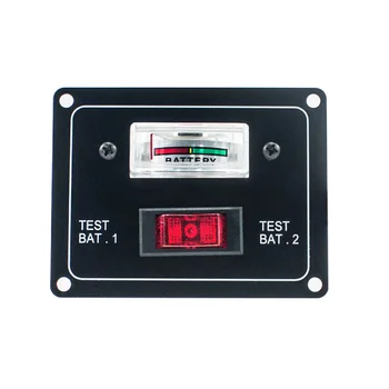 IZTOSS 10A DC 12V Dual Battery Voltage Test Panel with Rocker Switch for RV Boat Marine car accessori
IZTOSS 10A DC 12V Dual Battery Voltage Test Panel with Rocker Switch for RV Boat Marine car accessori