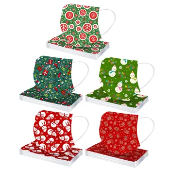 Disposable Christmas Masks Personal Unisex Snowman Printed Masks Christmas Soft Masks For Adults 3-layer Masks Mascarillas
Disposable Christmas Masks Personal Unisex Snowman Printed Masks Christmas Soft Masks For Adults 3-layer Masks Mascarillas