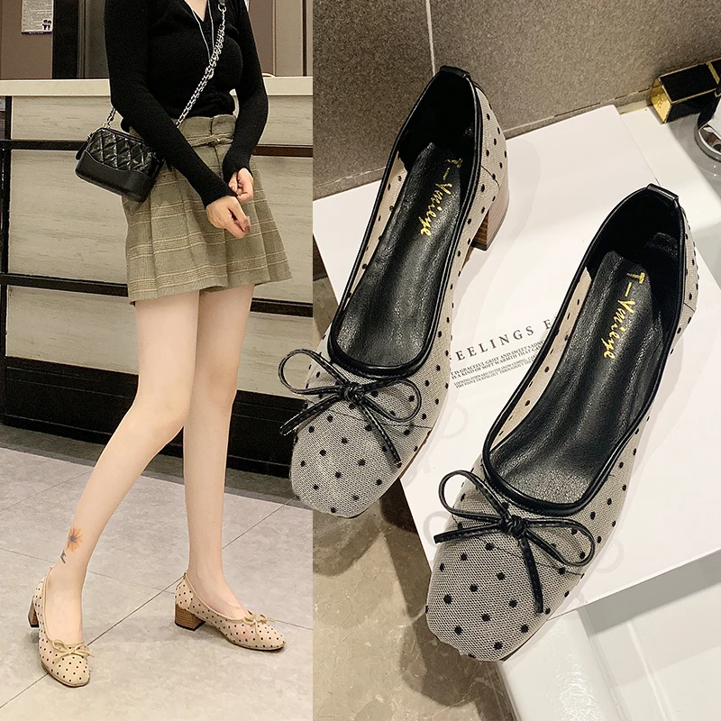 2019 Spring Autumn fashion chic Bow Mesh Breathable Lady Sweet Style Dress chunky heels slip on female shoes sapatos feminino
2019 Spring Autumn fashion chic Bow Mesh Breathable Lady Sweet Style Dress chunky heels slip on female shoes sapatos feminino