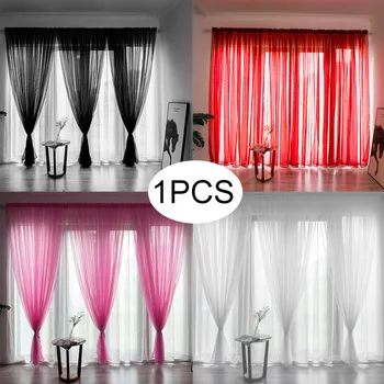 Leaves Sheer Curtain Tulle Window Treatment Voile Drape Valance 1 Panel Fabric blackout curtains for living room kitchen штор#L5
Leaves Sheer Curtain Tulle Window Treatment Voile Drape Valance 1 Panel Fabric blackout curtains for living room kitchen штор#L5