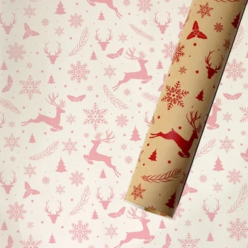 5 Sheets Christmas Wrapping Paper Gift Present Bag Packaging Handmade Wrap Decor P0RE 
5 Sheets Christmas Wrapping Paper Gift Present Bag Packaging Handmade Wrap Decor P0RE