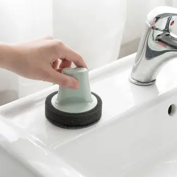 New Sponge Cleaning Brush Wipe With Tray Kitchen Pot Brush Countertop Bath Decontamination Descaling Sponge
New Sponge Cleaning Brush Wipe With Tray Kitchen Pot Brush Countertop Bath Decontamination Descaling Sponge