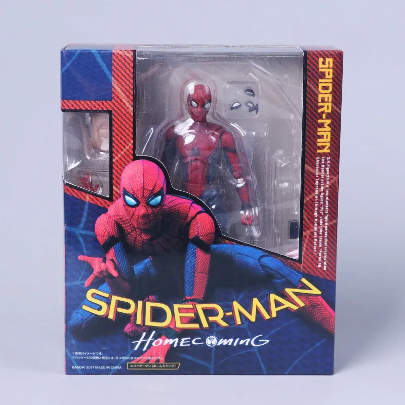 Spider-Man 15cm RevolTech Spiderman Back to school season joint movable PVC Action Figure Collection Models Toys Y38
Spider-Man 15cm RevolTech Spiderman Back to school season joint movable PVC Action Figure Collection Models Toys Y38