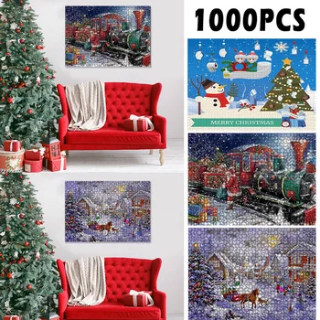 1000pcs Christmas Santa Jigsaw Puzzle Kids Children Toy Xmas Gift Baby Cartoon Animal/Traffic Puzzles Educational Learning Toys
1000pcs Christmas Santa Jigsaw Puzzle Kids Children Toy Xmas Gift Baby Cartoon Animal/Traffic Puzzles Educational Learning Toys