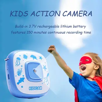 Kids Action Style Camera 2 Inch LCD Screen Camera Outdoor Kids Rechargeable Digital Video Camera with Waterproof Case
Kids Action Style Camera 2 Inch LCD Screen Camera Outdoor Kids Rechargeable Digital Video Camera with Waterproof Case