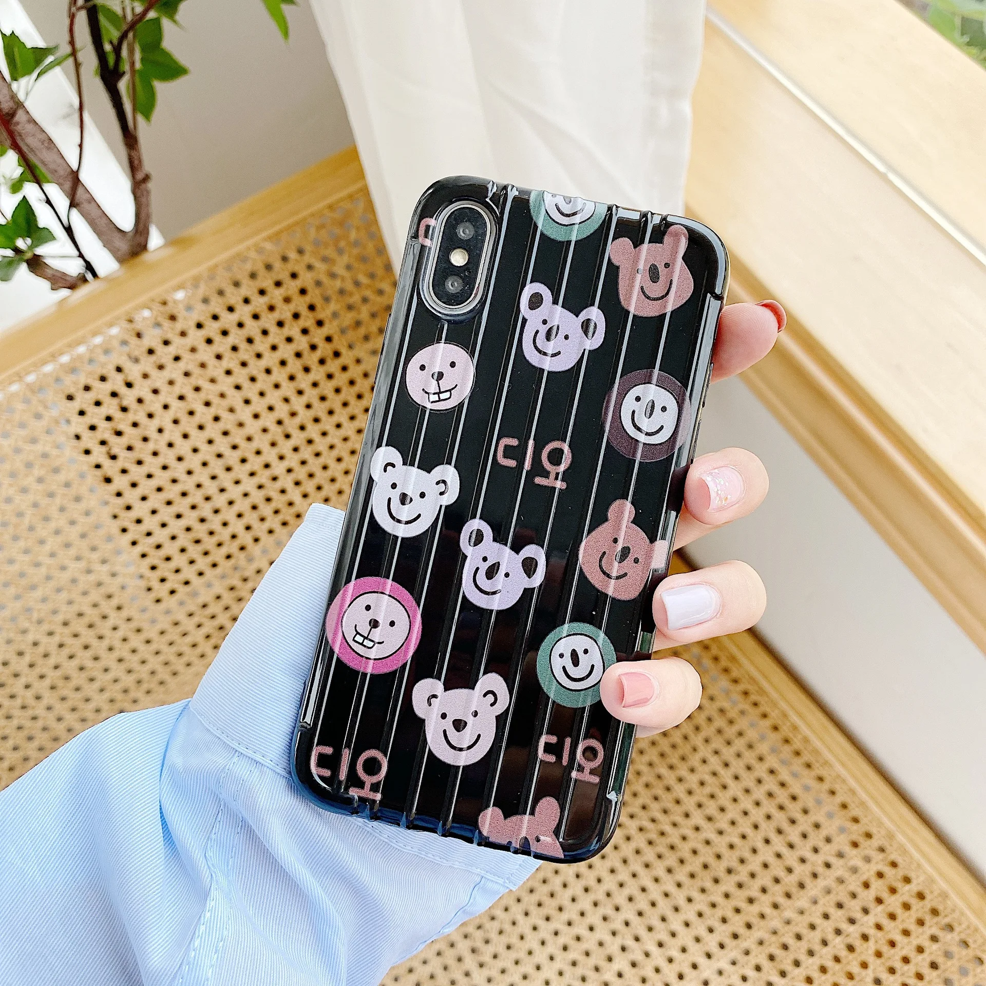 Retro Cute Phone Case For iPhone 11 Pro Max XR XS Max X 7 Plus 8 Plus case silicon cover funny Cartoon Koala bear illustration
Retro Cute Phone Case For iPhone 11 Pro Max XR XS Max X 7 Plus 8 Plus case silicon cover funny Cartoon Koala bear illustration
