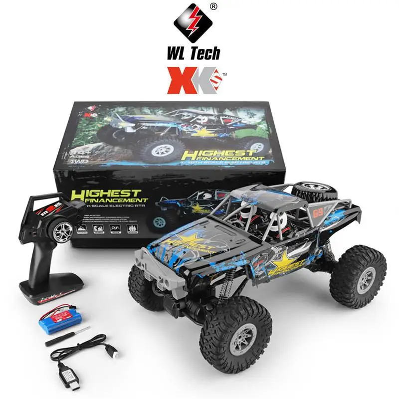 RCtown RC Car 1/10 Climbing Car 4WD Dual Motor RC Buggy Off Road 2.4G Remote Control Car Gift Toy for Kids RTR
RCtown RC Car 1/10 Climbing Car 4WD Dual Motor RC Buggy Off Road 2.4G Remote Control Car Gift Toy for Kids RTR