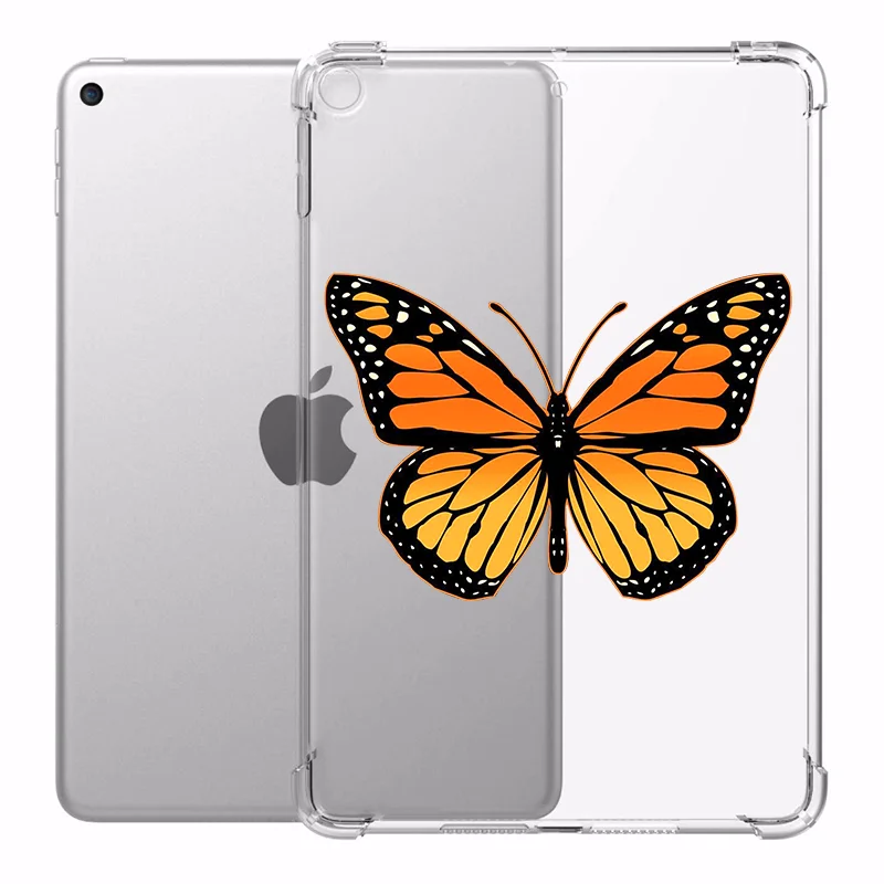 Case for iPad 10.2 10.5 in iPad Air 3 Butterfly Cases Transparent Silicone Reinforced Corners Soft Cover for iPad Mini 1 2 3 4 5
Case for iPad 10.2 10.5 in iPad Air 3 Butterfly Cases Transparent Silicone Reinforced Corners Soft Cover for iPad Mini 1 2 3 4 5
