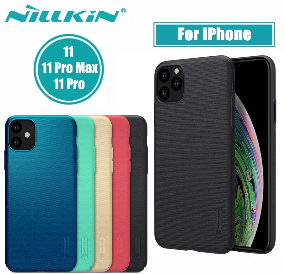 Super Frosted Shield For iPhone 11 Pro Max Case Nillkin PC Hard Back Cover Case for iPhone 11 Case 6.5/6.1/5.8 inch + Gift
Super Frosted Shield For iPhone 11 Pro Max Case Nillkin PC Hard Back Cover Case for iPhone 11 Case 6.5/6.1/5.8 inch + Gift