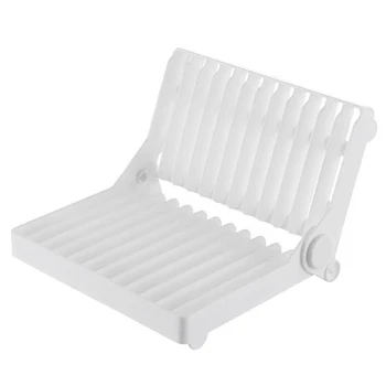White Plastic Storage Holder Foldable Dish Plate Drying Rack Drainer Kitchen Organizer Tools 
White Plastic Storage Holder Foldable Dish Plate Drying Rack Drainer Kitchen Organizer Tools