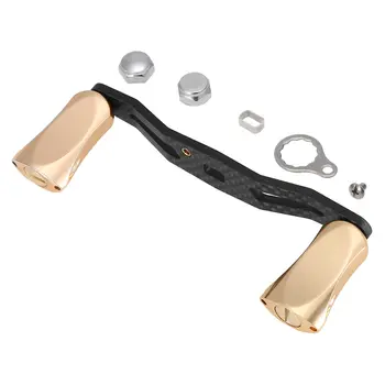 Lixada Fishing Reel Handle Carbon Fiber Rocking Handle Aluminum Alloy Handle Grip Ends for Baitcasting Reel Fishing Accessories
Lixada Fishing Reel Handle Carbon Fiber Rocking Handle Aluminum Alloy Handle Grip Ends for Baitcasting Reel Fishing Accessories