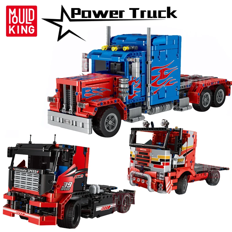 MOC Creative Technic Series Peterbilt 389 Heavy Container Truck Building Blocks Bricks Model Kit Fit Lepining Toys For Children
MOC Creative Technic Series Peterbilt 389 Heavy Container Truck Building Blocks Bricks Model Kit Fit Lepining Toys For Children
