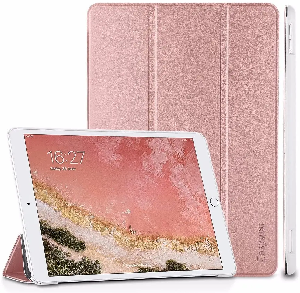 EasyAcc® iPad Case For iPad Pro 10.5 Inch PU Leather Case with Stand and Automatic Sleep/Wake Feature for Apple iPad Pro 10.5
EasyAcc® iPad Case For iPad Pro 10.5 Inch PU Leather Case with Stand and Automatic Sleep/Wake Feature for Apple iPad Pro 10.5