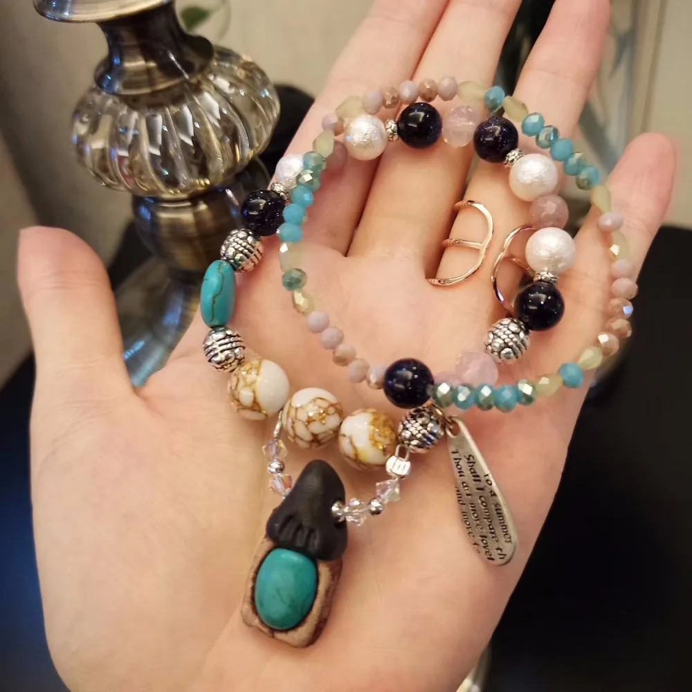 The Nordic Elves Natural traveler Bracelet Shadowless Rune Divination Stone Protection Safety Career promotion female jewelry
The Nordic Elves Natural traveler Bracelet Shadowless Rune Divination Stone Protection Safety Career promotion female jewelry