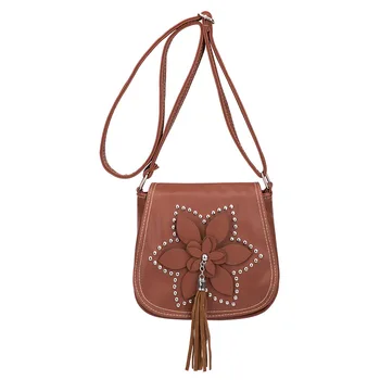 2020 New Women's Bag Tassel Saddle Bag Rivet Hand Shoulder Messenger Bag Small round handBags
2020 New Women's Bag Tassel Saddle Bag Rivet Hand Shoulder Messenger Bag Small round handBags