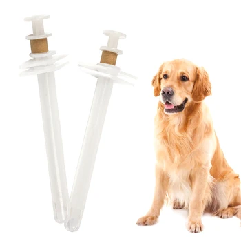 2pcs Puppy Capsules Professional Tool Accessories Medicine Feeding Home Universal Tablets Cat Dog Control Rod Pet Pill Dispenser
2pcs Puppy Capsules Professional Tool Accessories Medicine Feeding Home Universal Tablets Cat Dog Control Rod Pet Pill Dispenser