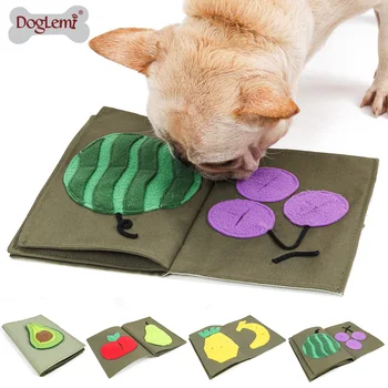 Snuffle Dog Book Mat Nosework IQ Training Toy Mat Stress Relief Smart Books for Pets
Snuffle Dog Book Mat Nosework IQ Training Toy Mat Stress Relief Smart Books for Pets
